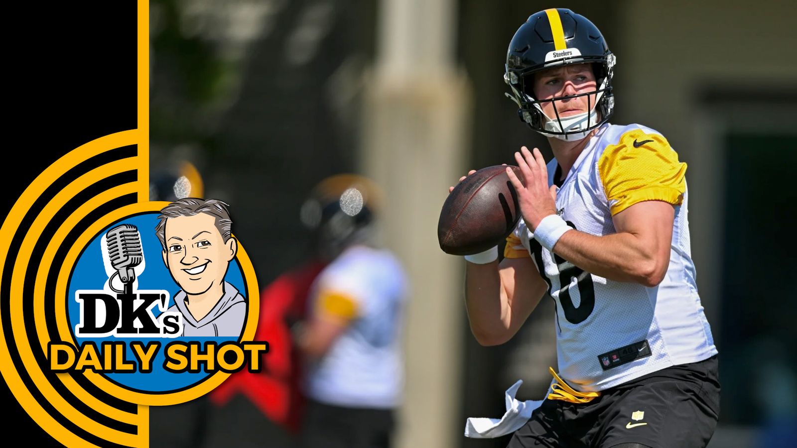 DK's Daily Shot of Steelers: Go easy on Will Howard! taken in Downtown (Podcasts)